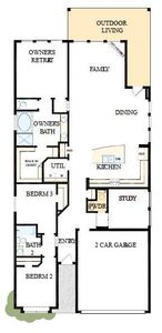 The success of a floor plan is the way you can move through it…You’ll be amazed at how well this home lives…We call it traffic patterns.