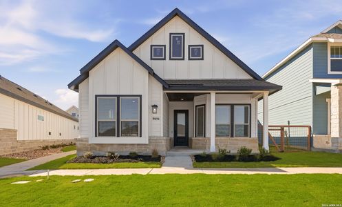 New construction Single-Family house 9414 Chatside, Schertz, TX 78154 plan Tobias - image