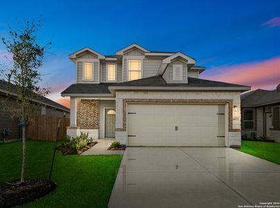 New construction Single-Family house 14922 Fischer Garden, San Antonio, TX 78253 Rockport- photo 0