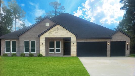 New construction Single-Family house 328 Louvenia Ct, Pinehurst, TX 77354 plan PLAN H70E - image