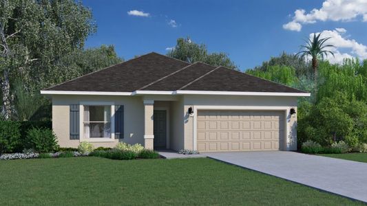 New construction  house 4490 Sw Savona Blvd, Port St. Lucie, FL 34953 plan Beverly - image