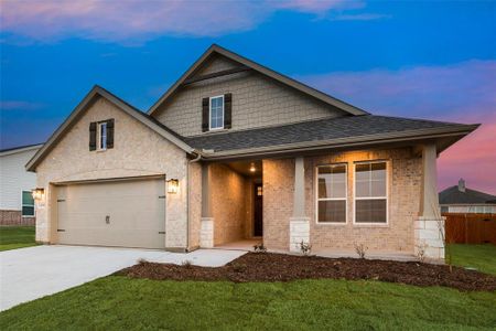 New construction Single-Family house 1404 Cedar Trl, Azle, TX 76020 Cascade II- photo 5 5