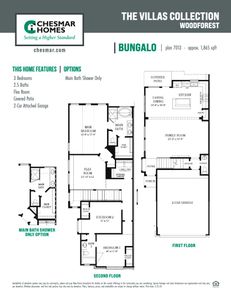 New construction Duplex house 408 E Coralburst Lp, Montgomery, TX 77316 plan Bungalo - image