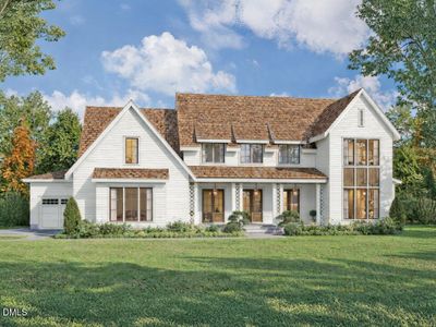 New construction Single-Family house 6460 Sanctuary Falls Dr, Raleigh, NC 27614 - image