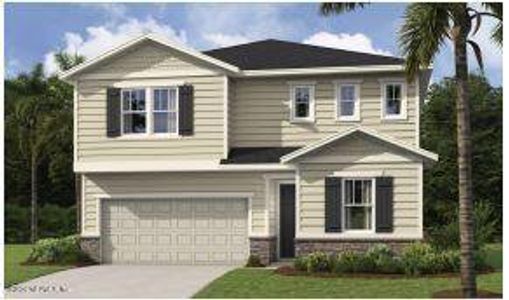 New construction Single-Family house 453 Elm Creek Drive, Saint Augustine, FL 32092 Moonstone- photo 0