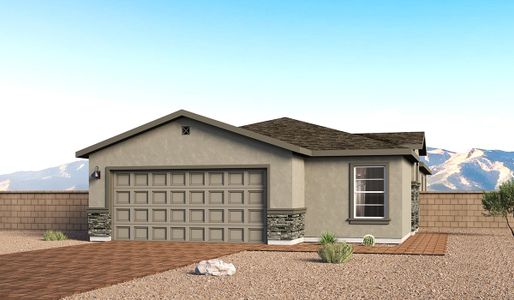 New construction Single-Family house 10460 W Guildford Ln, Marana, AZ 85653 plan Aloe - C30A - image