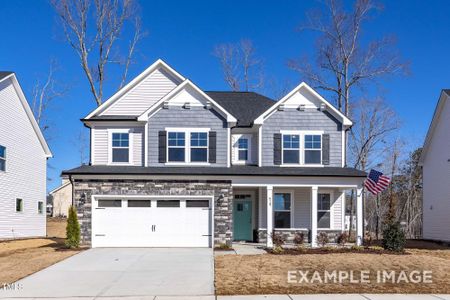 New construction Single-Family house 408 Longleaf Glen Ln, Zebulon, NC 27597 The Willow D- photo 0