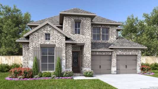 New construction Single-Family house 137 Old Ridge Lane, Boerne, TX 78006 Design 2829V- photo 0