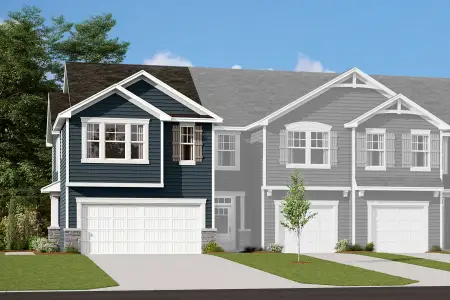 New construction Townhouse house 5216 Wyes Oak Ln, Charlotte, NC 28269 plan Briana - image