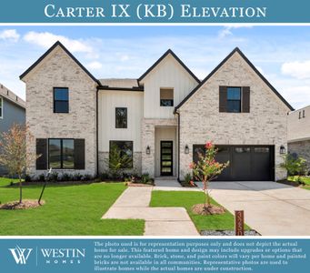 New construction Single-Family house 32415 Sandhill Place St, Fulshear, TX 77441 plan The Carter IX - image
