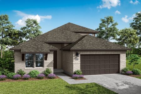 New construction Single-Family house 10925 Amistad Ln, Manor, TX 78653 plan Fairfield - image