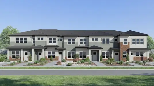 New construction Multi-Family house 10993 Tundra Top Dr, Parker, CO 80134 plan 305B - image