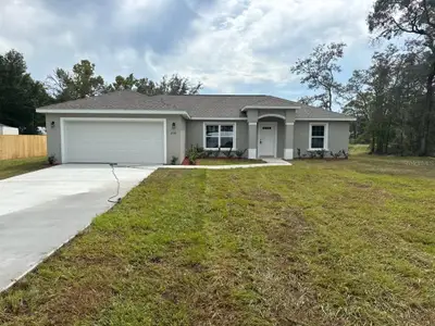 New construction Single-Family house 2332 W Summer Pl, Citrus Springs, FL 34434 - image