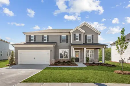 New construction Single-Family house 5627 Rosehall Pl, South Fulton, GA 30349 plan Sapling - image