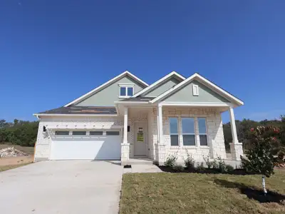 New construction Single-Family house 296 Champ Ave, Buda, TX 78610 plan Continental II - Signature II Series - image