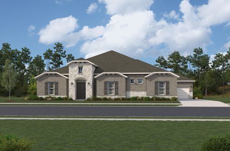 New construction Single-Family house San Antonio, TX 78163 plan Sisterdale - image