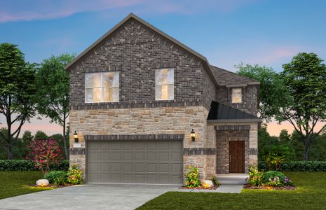 New construction Single-Family house Aubrey, TX 76227 plan San Luis - image