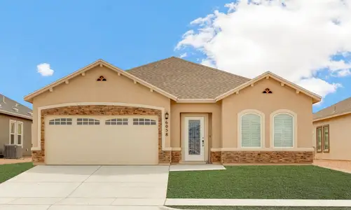 New construction Single-Family house El Paso, TX 79927 plan The Taos – 1547SSC - image