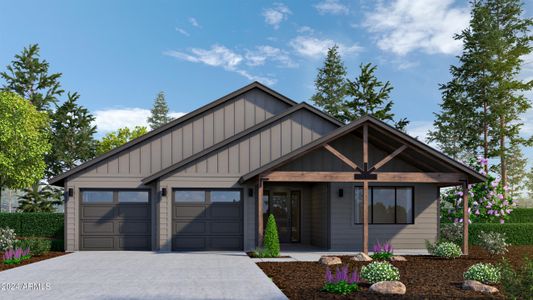 New construction Single-Family house 2348 Shaded Spring Trl, Flagstaff, AZ 86005 - image