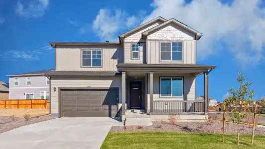 New construction Single-Family house 4097 Mt Shavano St, Brighton, CO 80601 plan Hennessy - image