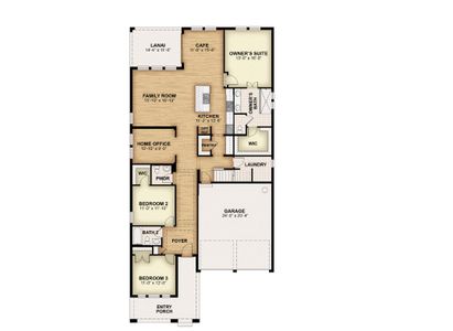 New construction Single-Family house Winter Garden, FL 34787 plan Hemingway - image 4