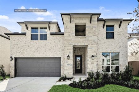 New construction Single-Family house 6431 Redwood Forest Dr, Manvel, TX 77578 plan The Fairfax III - image
