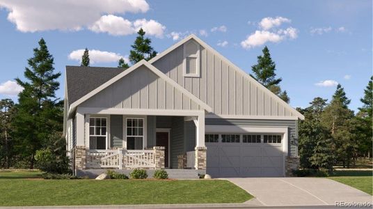 New construction Single-Family house 10898 Tundra Top Dr, Parker, CO 80134 plan Graham - image
