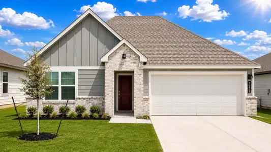 New construction Single-Family house 10611 Knox Landing Dr, Bryan, TX 77845 plan Texas Cali - image