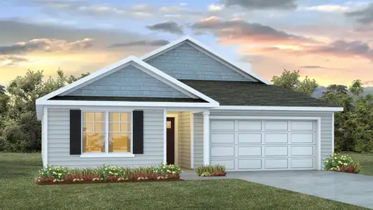 New construction Single-Family house 3304 Tulip Tree Ln, Florence, SC 29501 plan Lakeside - image