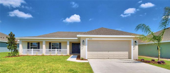 New construction Single-Family house 4102 Tullamore Lane, Auburndale, FL 33823 1755- photo 0