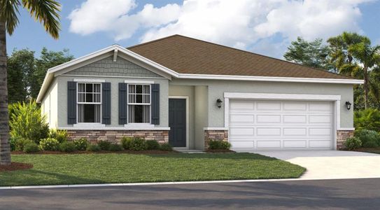 New construction Single-Family house 1754 Blue Lagoon Cir, Mascotte, FL 34753 plan The Webber - image