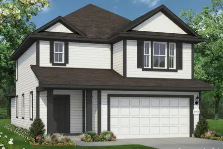 New construction Single-Family house 223 Jade St, San Marcos, TX 78656 plan Hymeadow 1950 - image