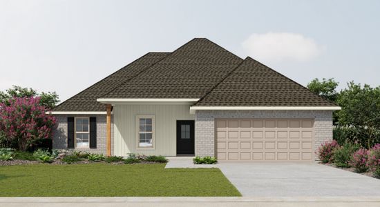 New construction Single-Family house 18 Hydrangea Blvd, Freeport, FL 32439 plan Irises V G - image
