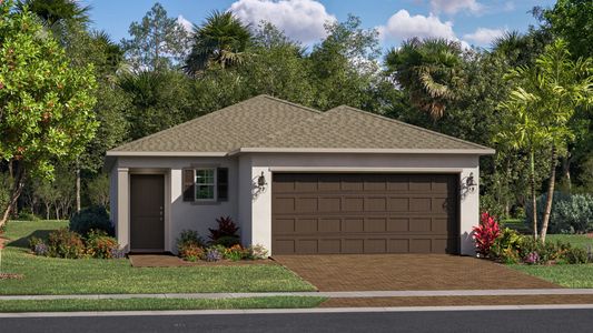New construction Single-Family house Palm Bay, FL 32909 plan Belmont II - image