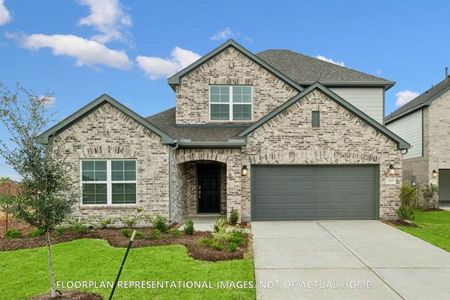 New construction Single-Family house 2127 Lone Bronco Blvd, Rosenberg, TX 77471 plan Barbosa - image