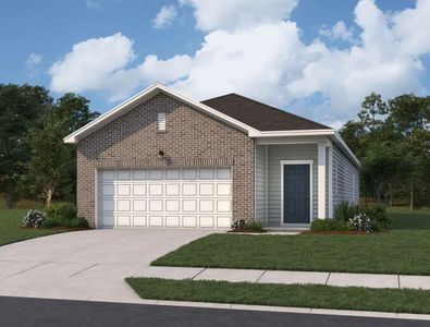New construction Single-Family house 329 Enforcer Lp, Jarrell, TX 76537 plan Athena - image