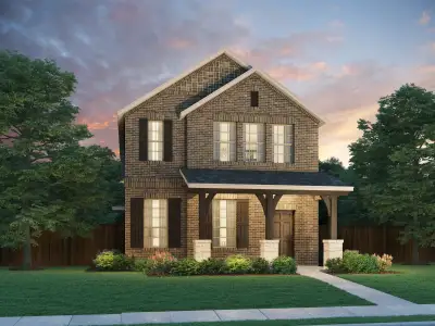 New construction Single-Family house 2616 Arches Ln, Corinth, TX 76210 plan The Dorset - image
