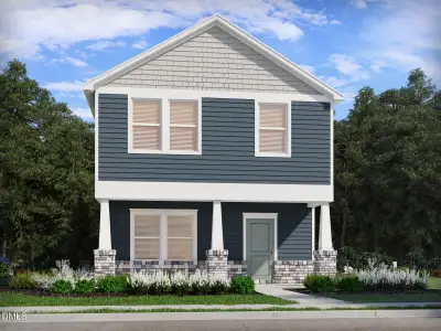 New construction Single-Family house 4120 Hazel Branch Wy, Wendell, NC 27591 plan Thompson - image
