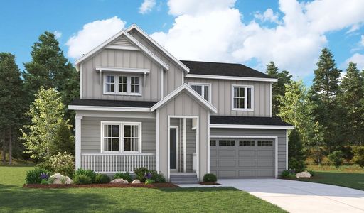 New construction Single-Family house 13216  Front Porch Ln, Firestone, CO 80504 plan Ammolite - image