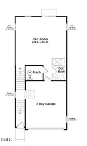 New construction Townhouse house 10905 Bayflower Wy, Raleigh, NC 27617 - image