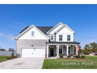 New construction Single-Family house 85 Charred Oak Ct, Lillington, NC 27546 plan The Hickory II B - image