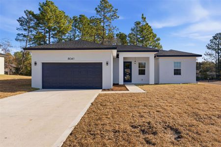 New construction Single-Family house 8041 N Pickinz Wy, Citrus Springs, FL 34433 - image