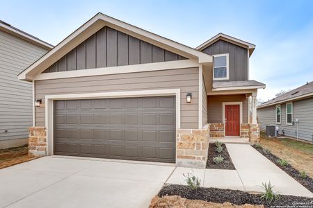 New construction Single-Family house 9015 Sand Dune Vis, San Antonio, TX 78222 plan Eleanor - 2396 - image