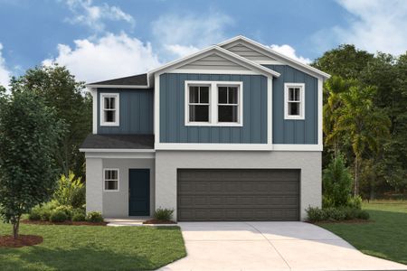 New construction Single-Family house 853 Sand Sea Pl, Haines City, FL 33844 plan Indigo - image