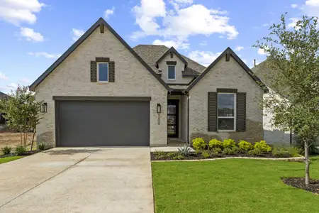 New construction Single-Family house 3209 Moon Ridge Rd, Georgetown, TX 78628 plan Surrey - image
