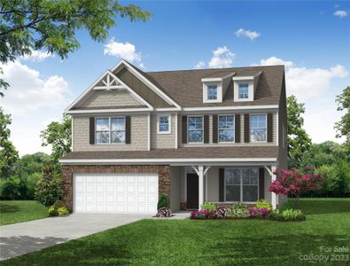 New construction Single-Family house Lot 142 Charolais Lane, Unit 142, Harrisburg, NC 28075 - photo 0