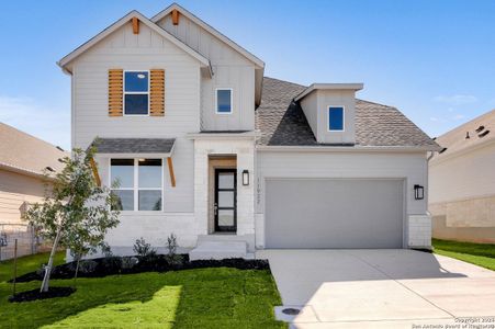 New construction Single-Family house 11922 Lofted Bloom, Schertz, TX 78154 plan Rodin Plan - image