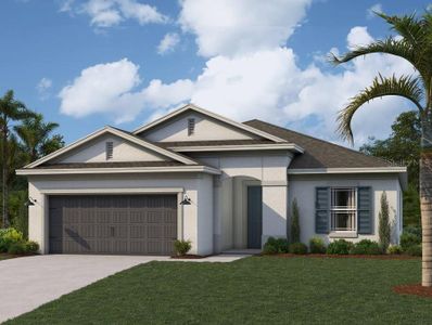 New construction Single-Family house 6218 Hidden Branch, Apollo Beach, FL 33572 Brighton 3.0- photo 0