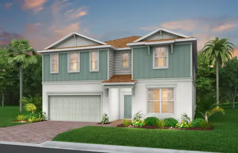 New construction Single-Family house 16038 Coastal Cove Ln, Clermont, FL 34714 plan Clearwater - image