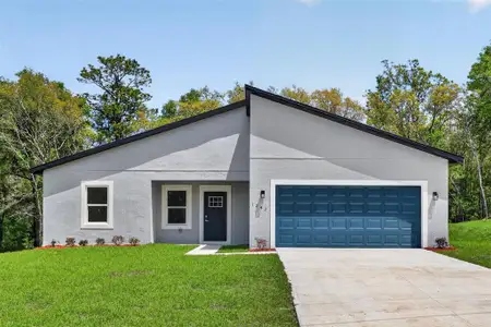 New construction Single-Family house 1243 W Shady Ln, Citrus Springs, FL 34434 - image